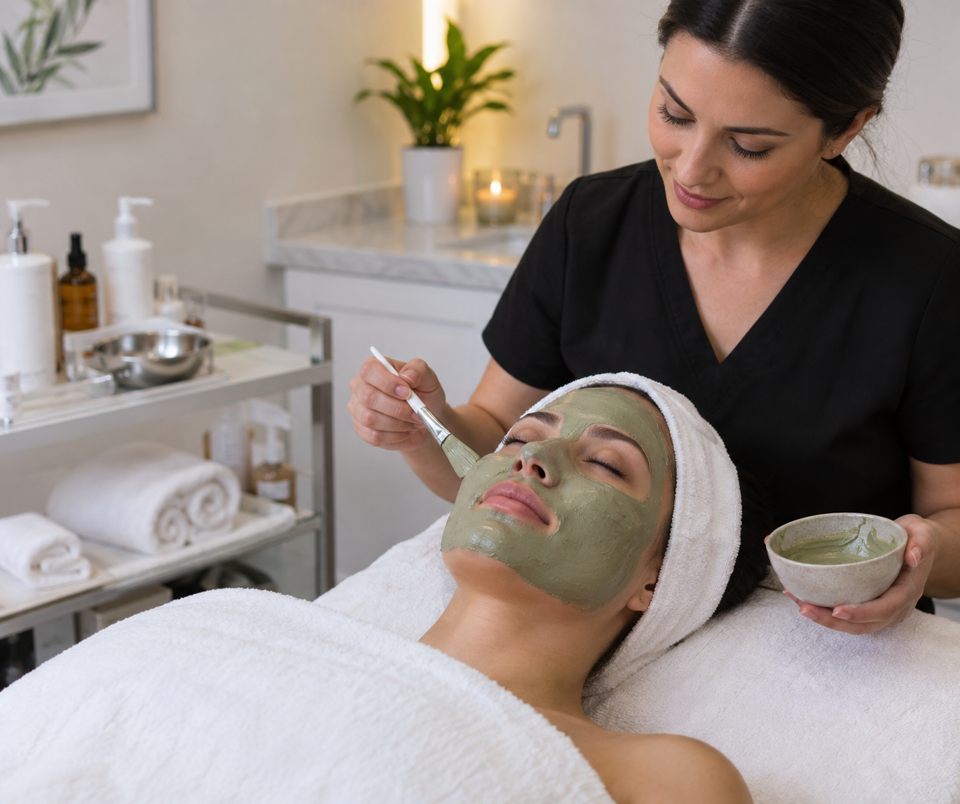 Acne facial treatment