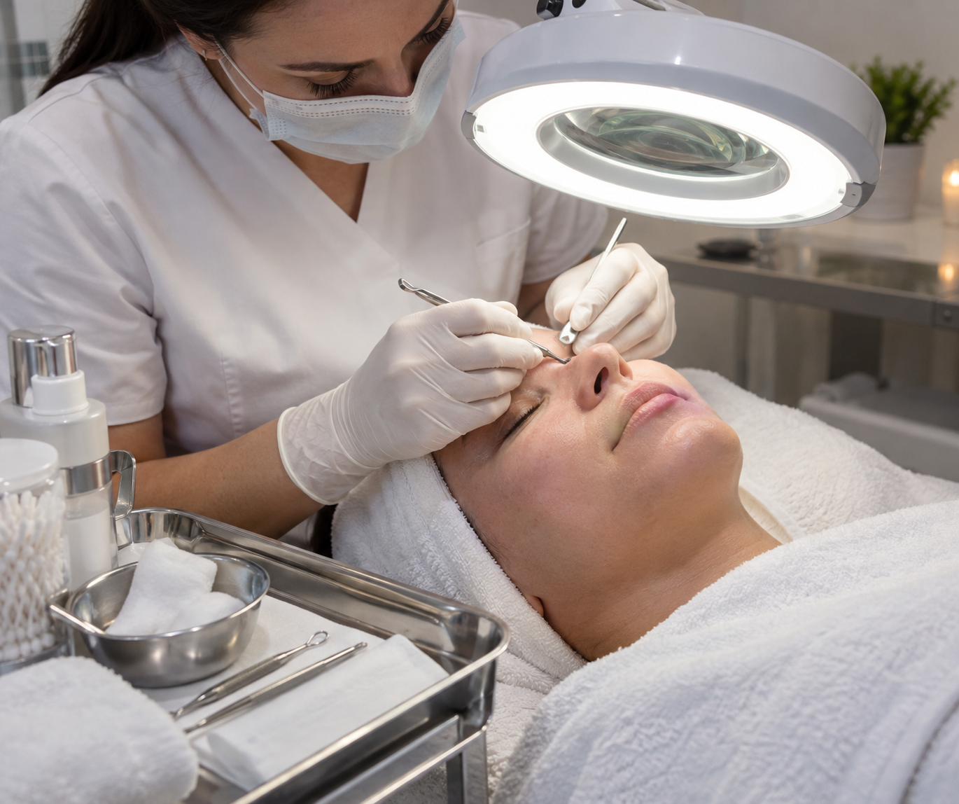 Blackhead removal treatment