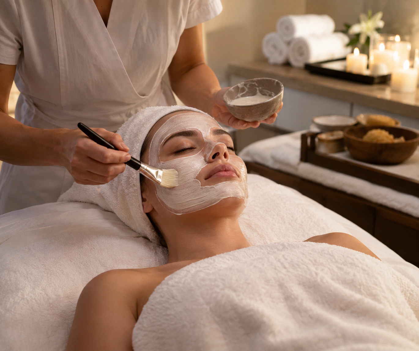 Signature facial treatment